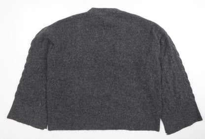 Womens UK Size 14 TU Grey Pullover Jumper