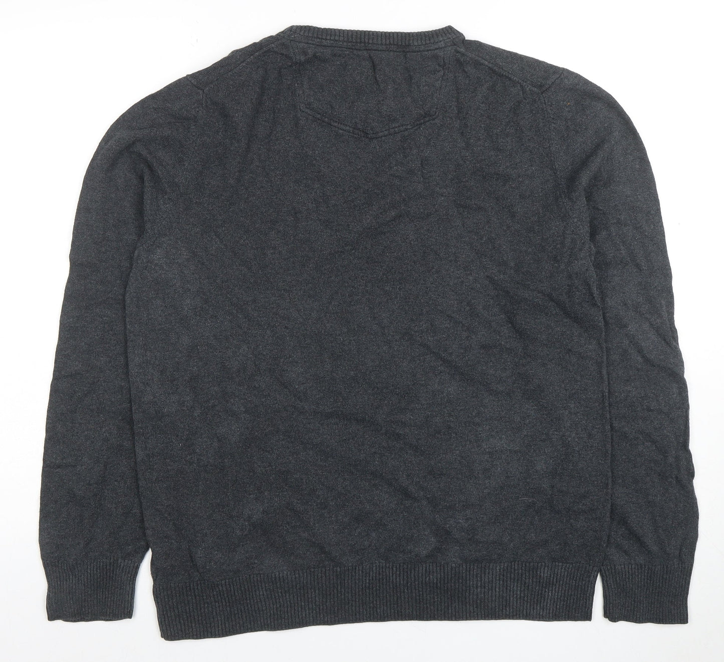 Mens UK Size L FatFace Grey Pullover Jumper