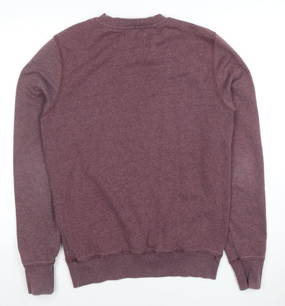 Mens UK Size S River Island Purple Pullover Sweatshirt