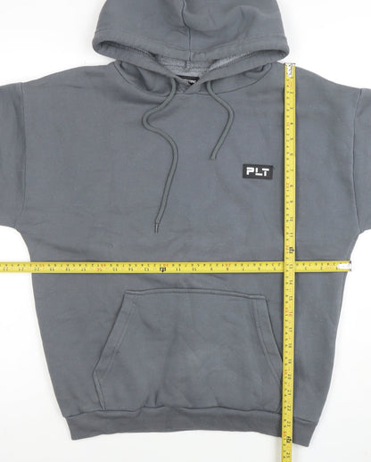 Unisex Adults UK Size XS PRETTYLITTLETHING Grey Pullover Hoodie