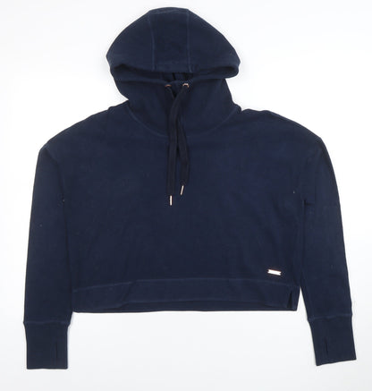 Womens UK Size L Sweaty Betty Blue Pullover Hoodie