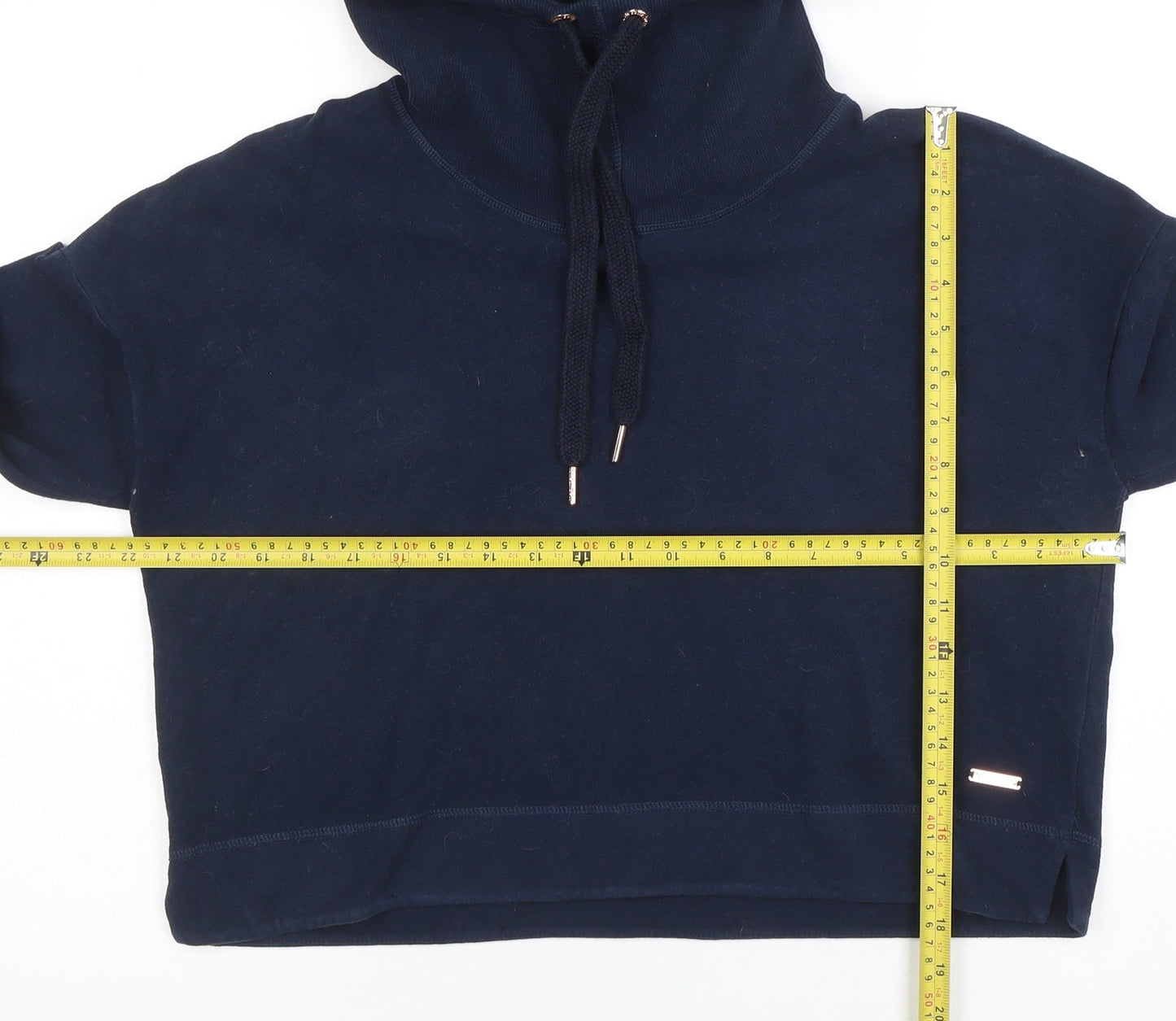 Womens UK Size L Sweaty Betty Blue Pullover Hoodie