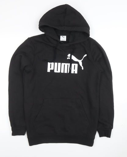 Mens UK Size XS PUMA Black Pullover Hoodie