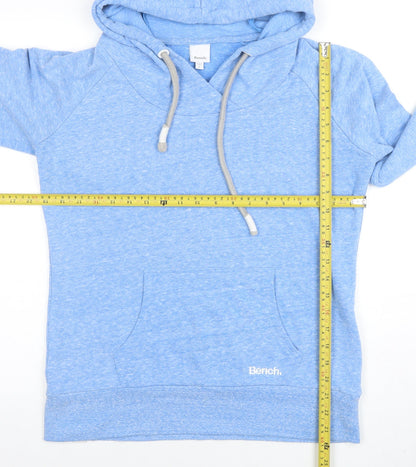 Mens UK Size L Bench Blue Pullover Hoodie
