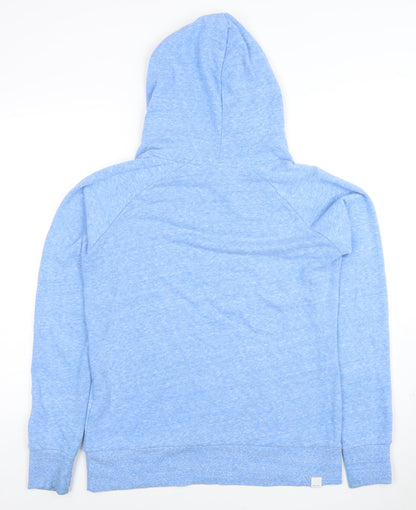 Mens UK Size L Bench Blue Pullover Hoodie