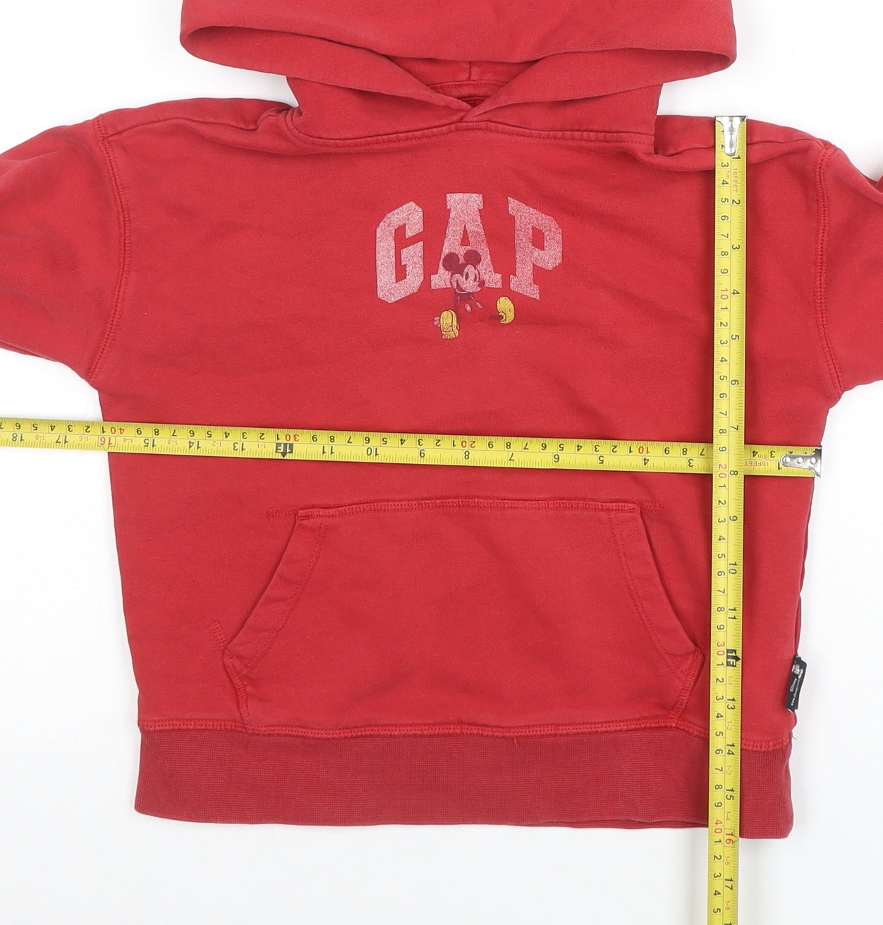 Boys UK Size S Gap Red Pullover Hoodie
