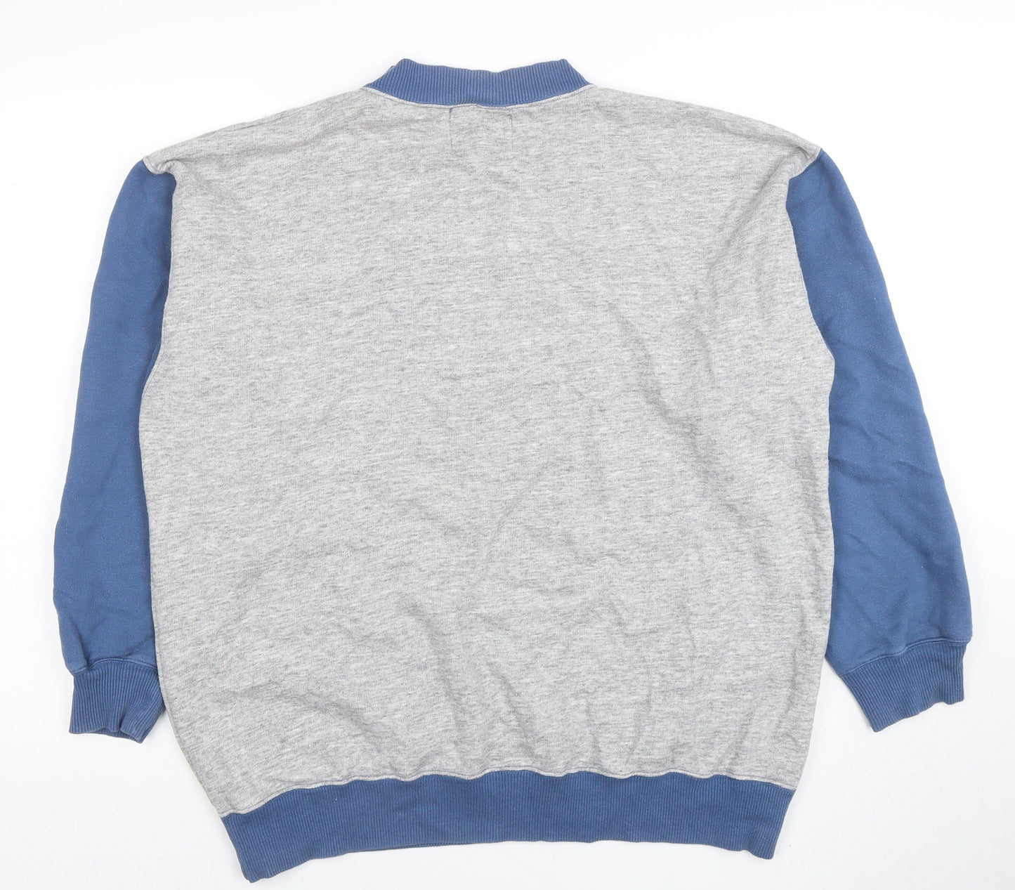 Womens UK Size L Neva-Da Grey Pullover Sweatshirt