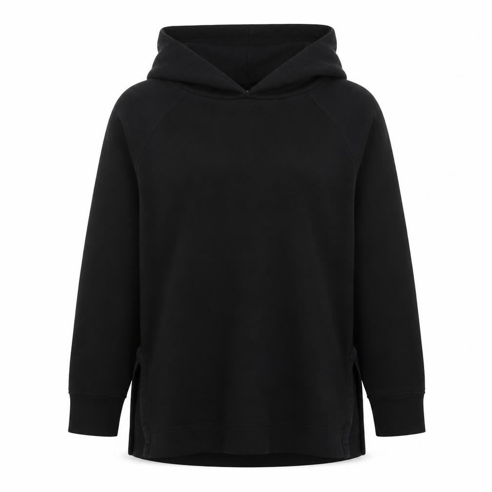 Womens UK Size L JACHS Girlfriend Black Pullover Hoodie
