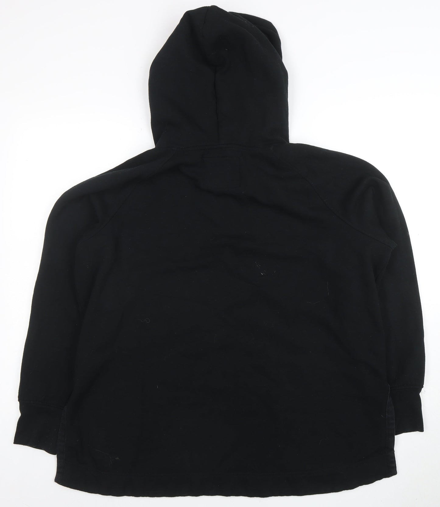 Womens UK Size L JACHS Girlfriend Black Pullover Hoodie