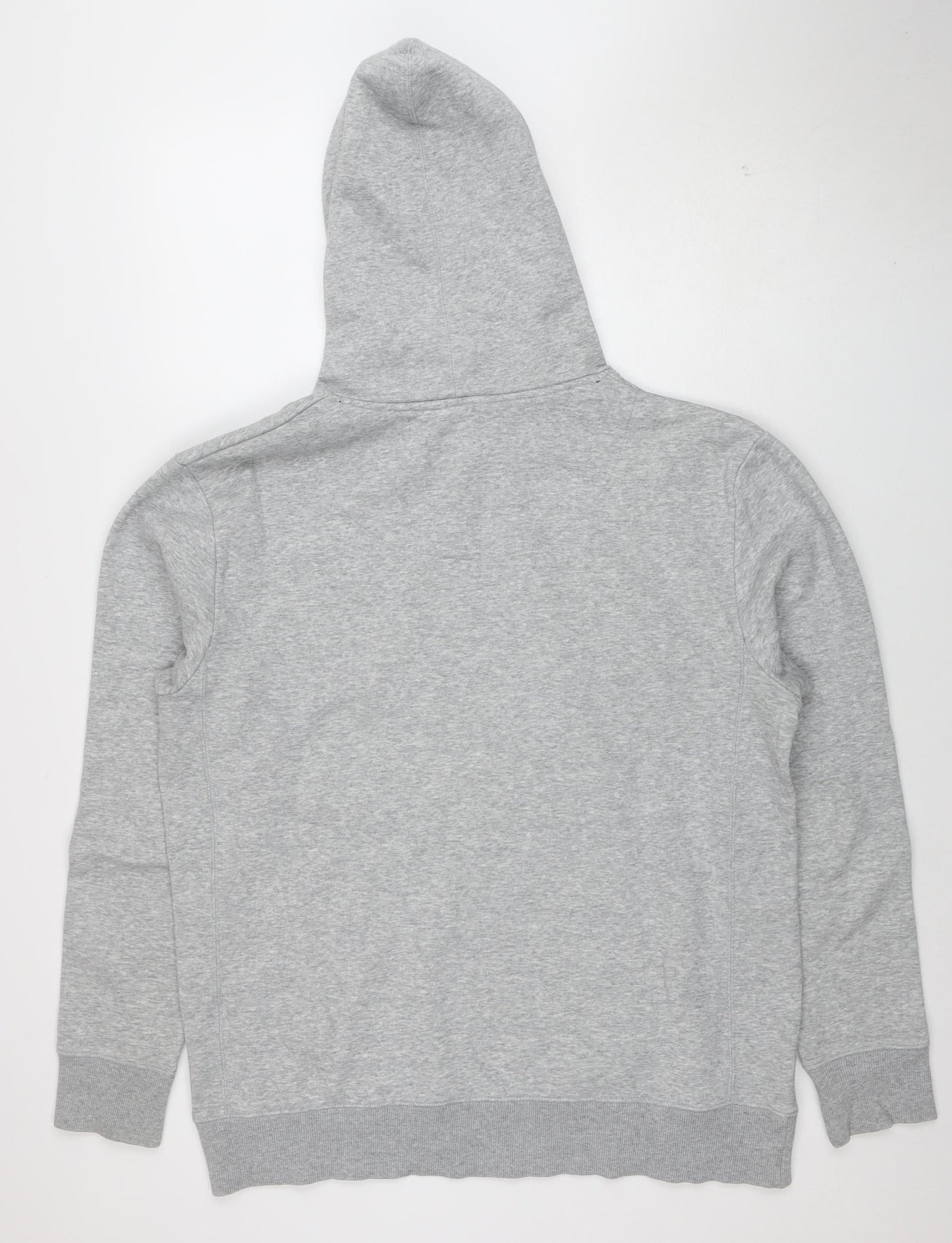 Mens UK Size L Academy Outfitters Grey Pullover Hoodie