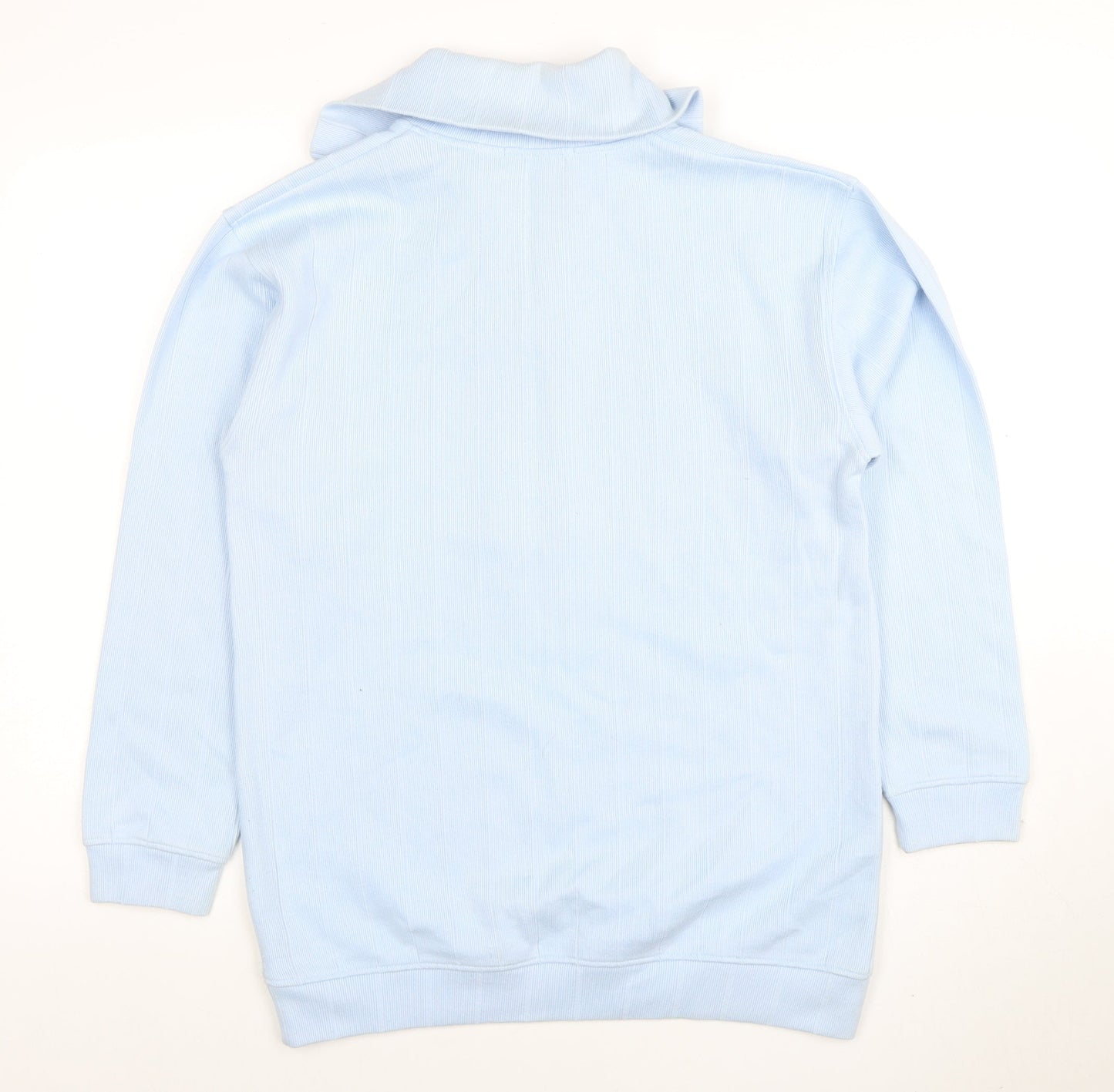 Mens UK Size S GOLFINO Blue 1/2 Zip Jumper