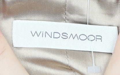 Windsmoor Women Beige Linen Blend Blazer UK 12 Classic Style