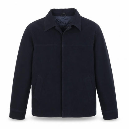Armando Men’s Blue Cotton Lined Jacket L Casual Mid-Length