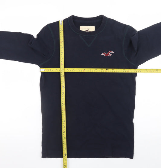 Mens UK Size S Hollister Blue  T-Shirt