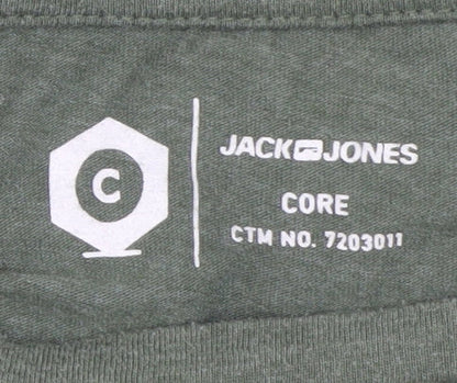 Mens UK Size S JACK & JONES Green  T-Shirt