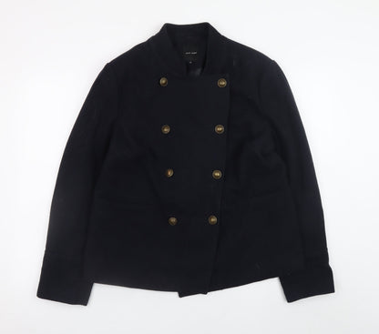 Womens UK Size 16 New Look Black Military Jacket
