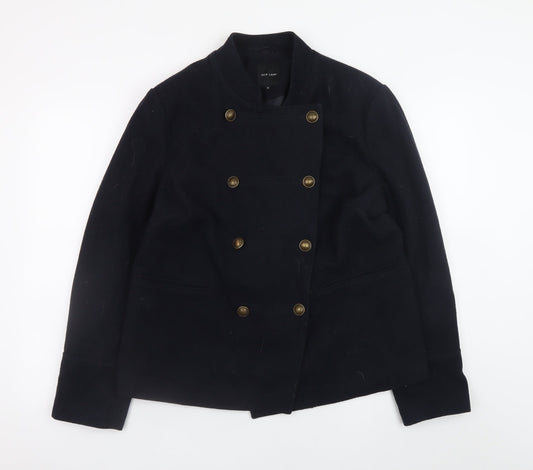 Womens UK Size 16 New Look Black Military Jacket