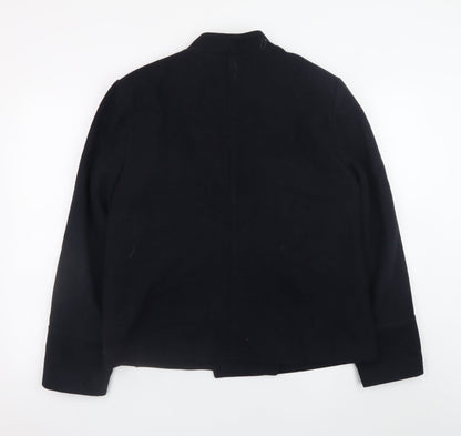 Womens UK Size 16 New Look Black Military Jacket