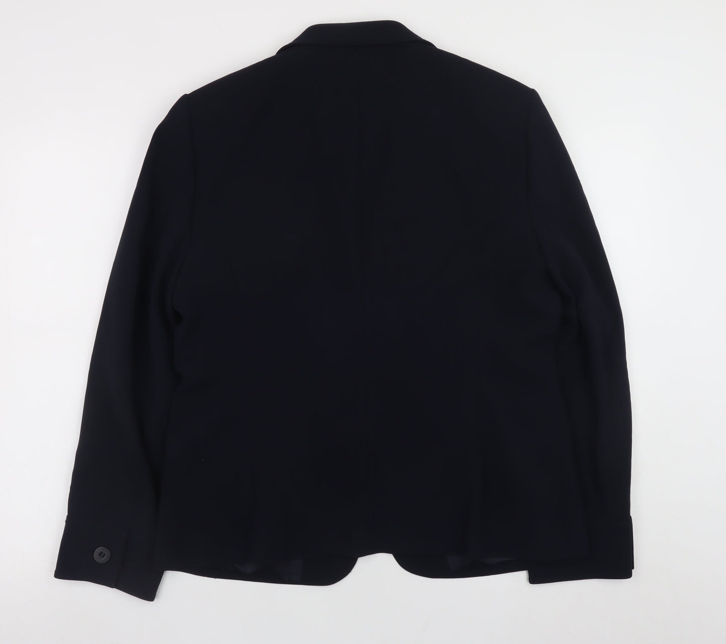 Planet Womens Black Size 16 Classic Blazer Jacket