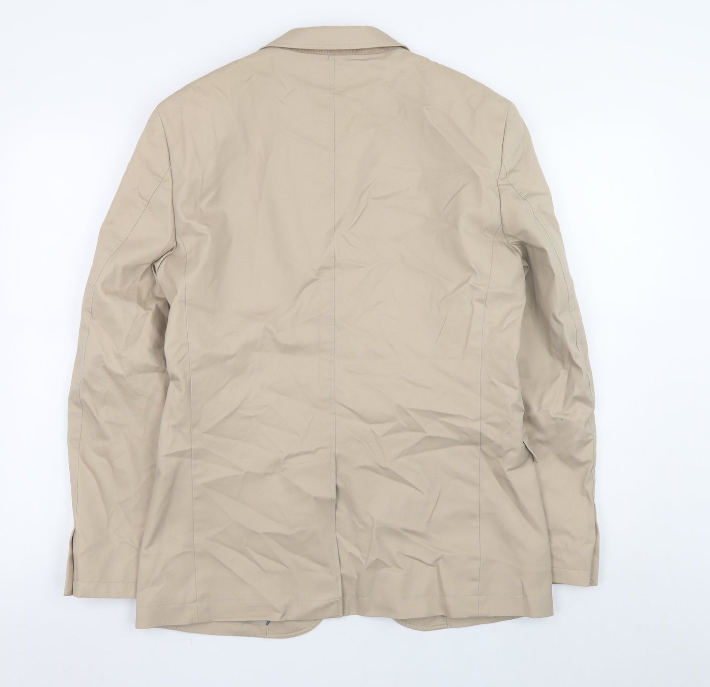 Mens UK Size S Linea Beige Basic Jacket