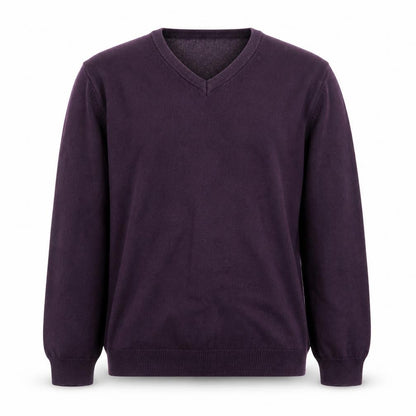 Mens UK Size L Marks and Spencer Purple Pullover Jumper