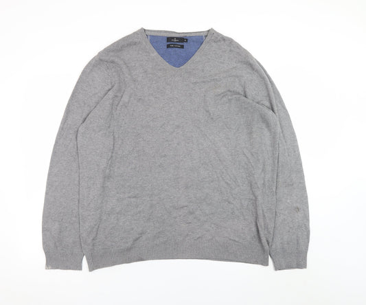 Mens UK Size XL Jeff Banks Grey Pullover Jumper