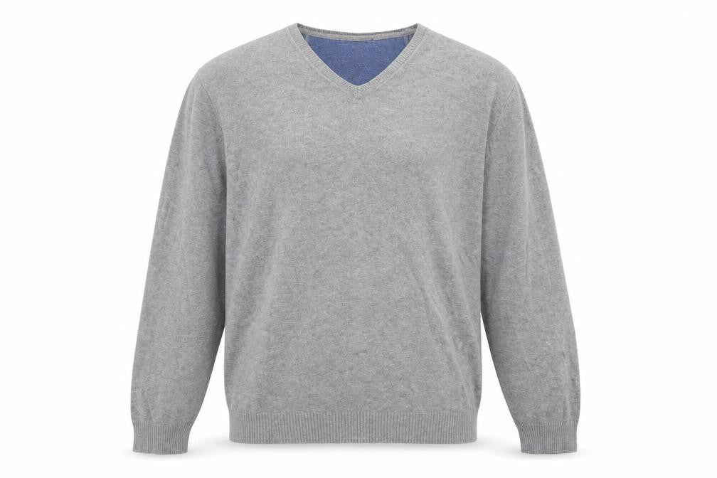 Mens UK Size XL Jeff Banks Grey Pullover Jumper