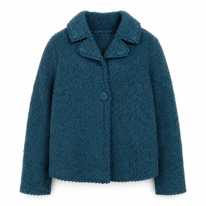 Rocha.John Rocha Womens Blue Textured Jacket Size 10