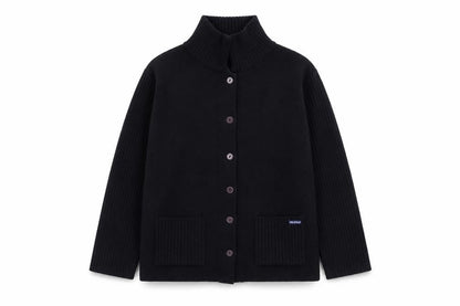 Womens UK Size XL Ciel Ocean Black Cardigan Jumper
