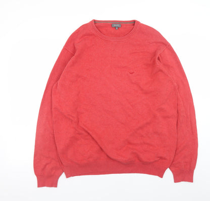 Mens UK Size XL Wolsey Red Pullover Jumper