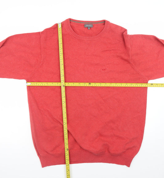 Mens UK Size XL Wolsey Red Pullover Jumper