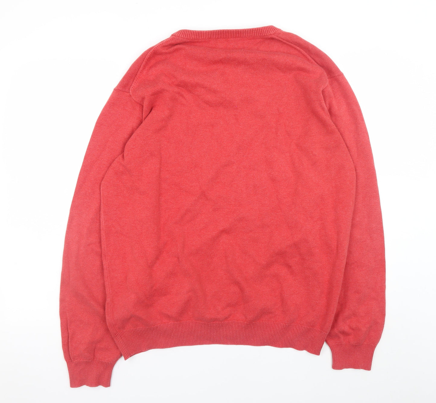 Mens UK Size XL Wolsey Red Pullover Jumper