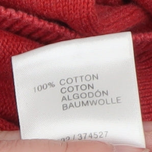 Mens UK Size XL Wolsey Red Pullover Jumper