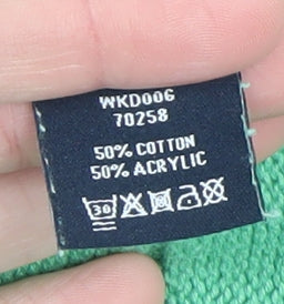 Womens UK Size 18 Crew Clothing Company Green Pullover Jumper