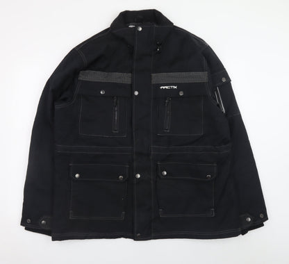 Arctix Men's Black Large Winter Parka Coat Waterproof Insulated
