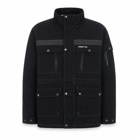 Arctix Men's Black Large Winter Parka Coat Waterproof Insulated