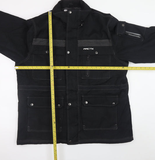 Arctix Men's Black Large Winter Parka Coat Waterproof Insulated