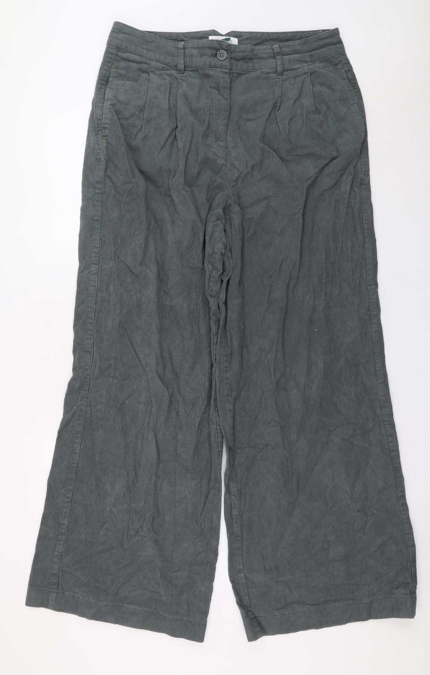 Unisex Adultss UK Size L White Stuff Relaxed Fit Casual Grey Trousers