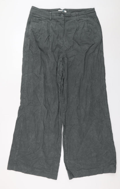 Unisex Adultss UK Size L White Stuff Relaxed Fit Casual Grey Trousers