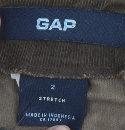 Womens UK Size 6 Gap Straight & Pencil Corduroy Skirt