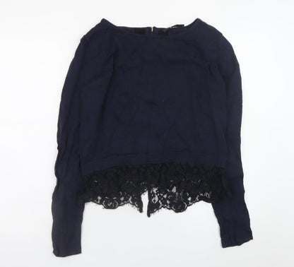 Womens UK Size S Coast Blue Pullover Jumper