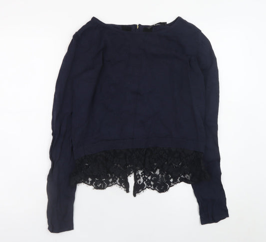 Womens UK Size S Coast Blue Pullover Jumper