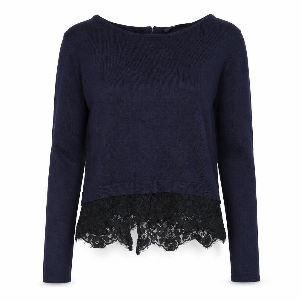 Womens UK Size S Coast Blue Pullover Jumper