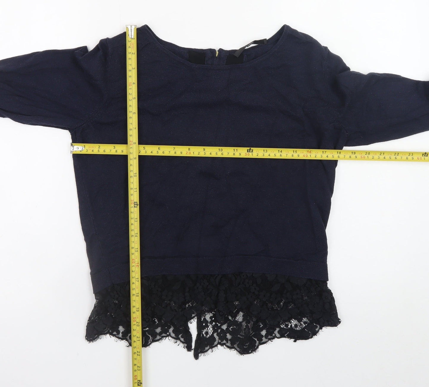 Womens UK Size S Coast Blue Pullover Jumper