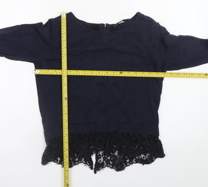Womens UK Size S Coast Blue Pullover Jumper
