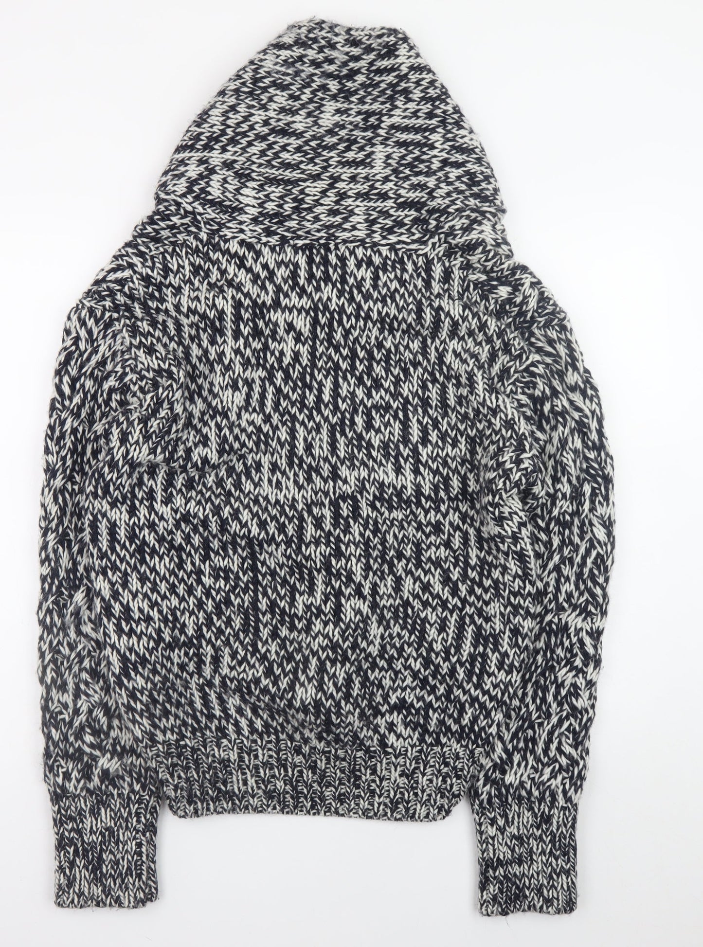Mens UK Size L Zara Man Grey Pullover Jumper