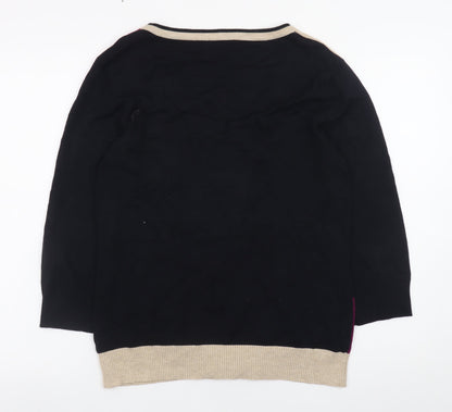 Womens UK Size L M&Co Black Cardigan Jumper