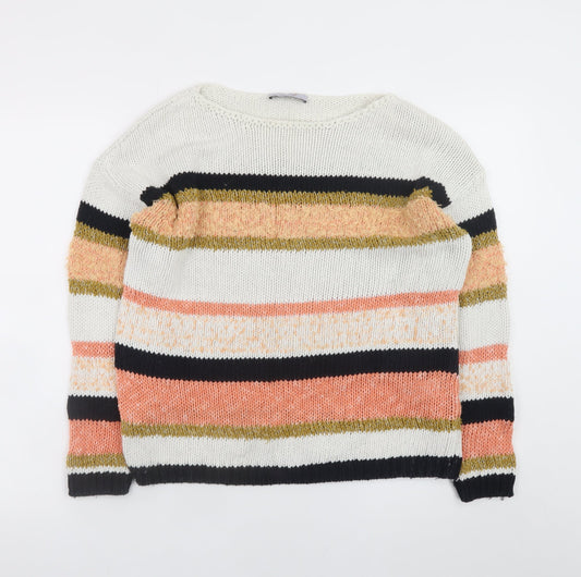 Womens UK Size S Marks and Spencer Multicoloured Pullover Jumper
