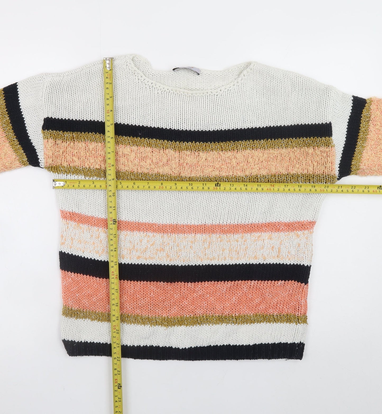 Womens UK Size S Marks and Spencer Multicoloured Pullover Jumper