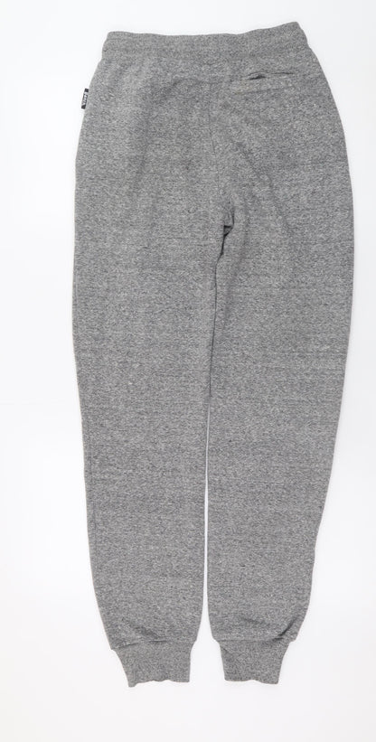Mens UK Size S Bench Regular Fit Jogger Grey Trousers